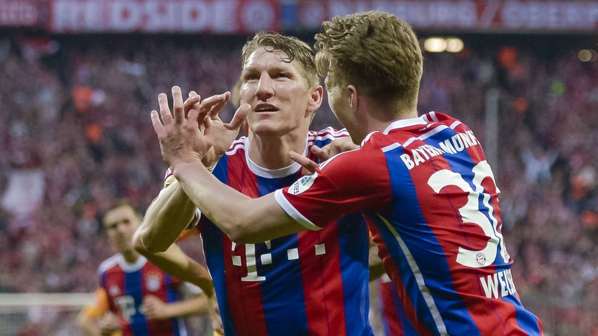 Weil Bastian Schweinsteiger nach glänzender Vorarbeit von Mitchell Weiser das Siegtor erzielt - mit einem Knaller in den rechten Winkel