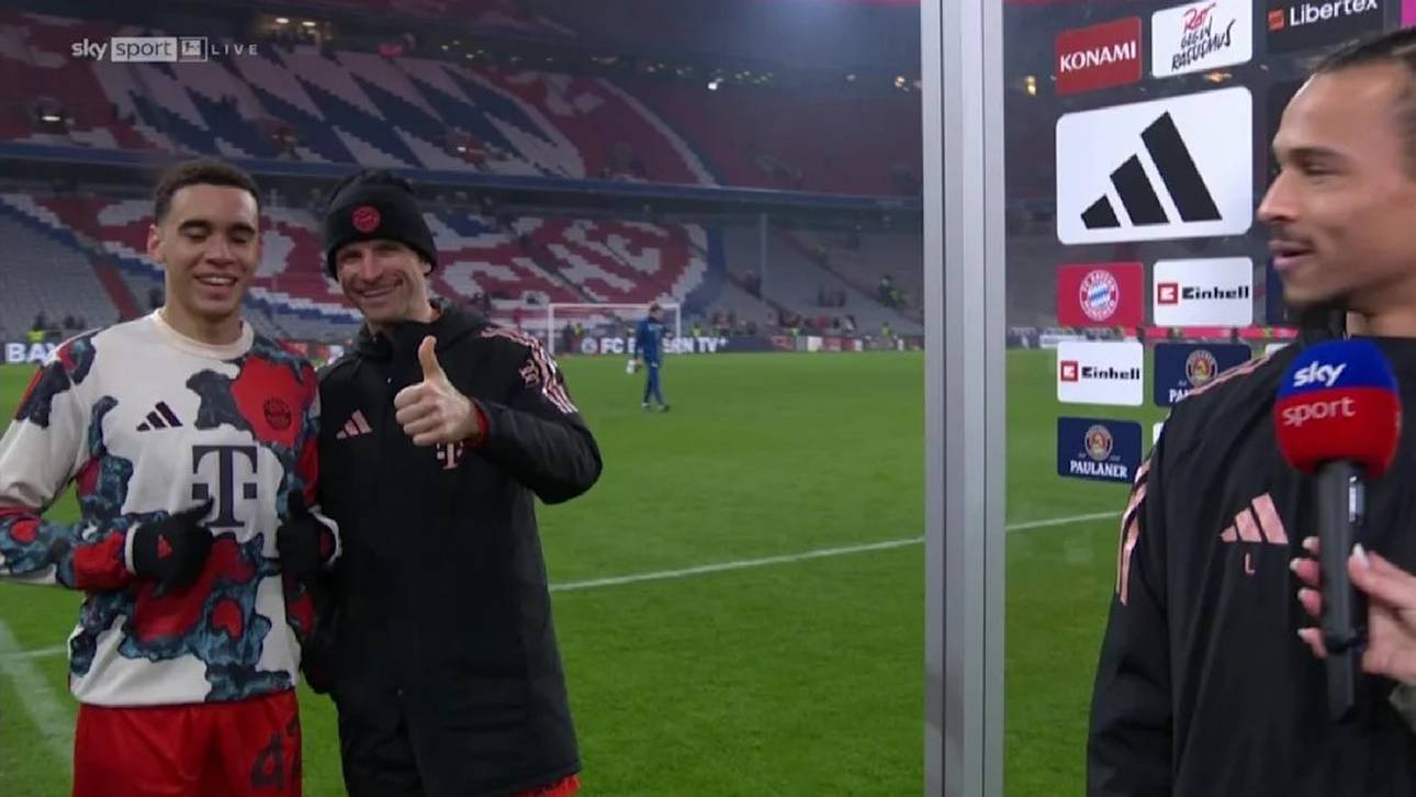 Teamkollegen crashen Sané-Interview