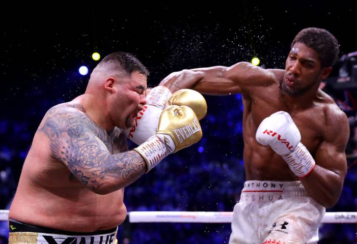 Anthony Joshua Wladimir Klitschko Half Ihm Aus Dem Tief