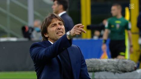 Inter-Coach Antonio Conte wechselt Lautaro Martínez gegen die Roma erst ein und dann wieder aus. Das passt dem Stürmer gar nicht. Es kommt zum hitzigen Wortgefecht.