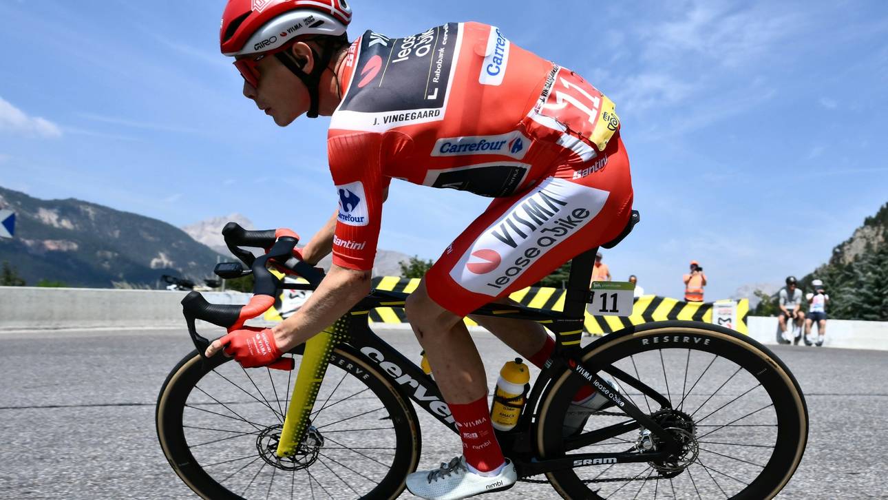 Vingegaard verliert Gesamtführung