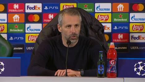 BVB-Trainer Marco Rose ist klar enttäuscht nach der Niederlage in Lissabon. Er weiß, dass die Mannschaft besser werden muss, um auch in Zukunft wieder Champions League Niveau zu spielen. 