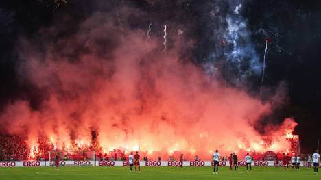 Bayern-Fans in Ulm