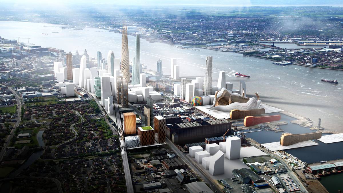 Wenn diese Vision Realität wird, können sich die Fans des englischen Premier-League-Klubs FC Everton auf ein spektakuläres neues Stadion freuen