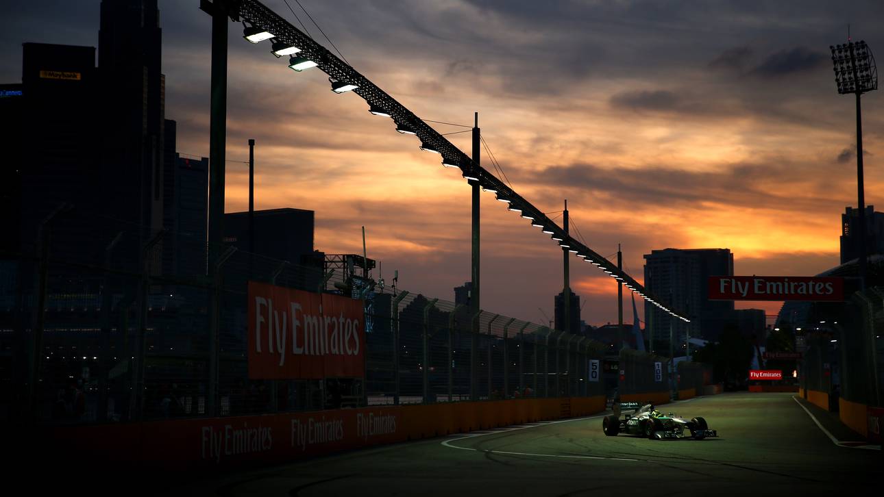 Smog bedroht Singapur-Grand-Prix