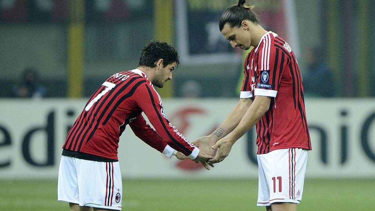 Pato und Ibrahimovic wurden gemeinsam italienischer Meister
