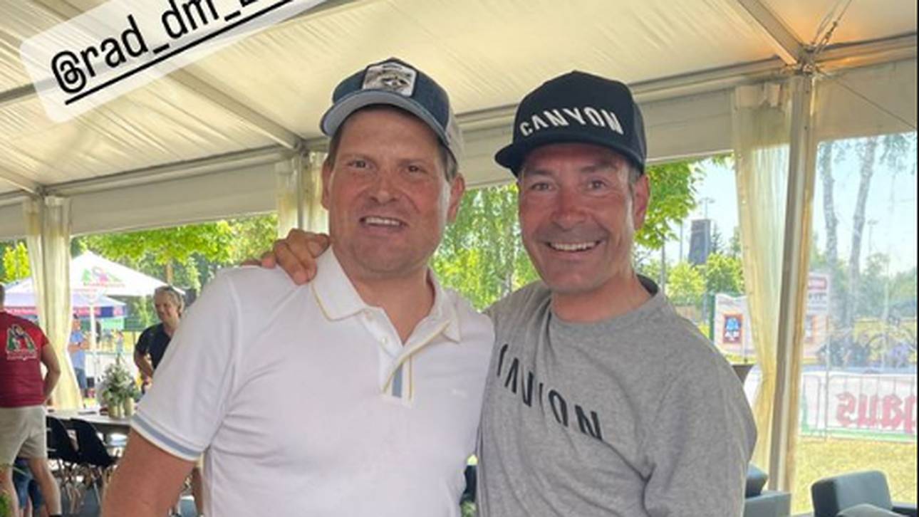 Jan Ullrich (l.) und Erik Zabel (r.) waren jahrelang Weggefährten im Radsport