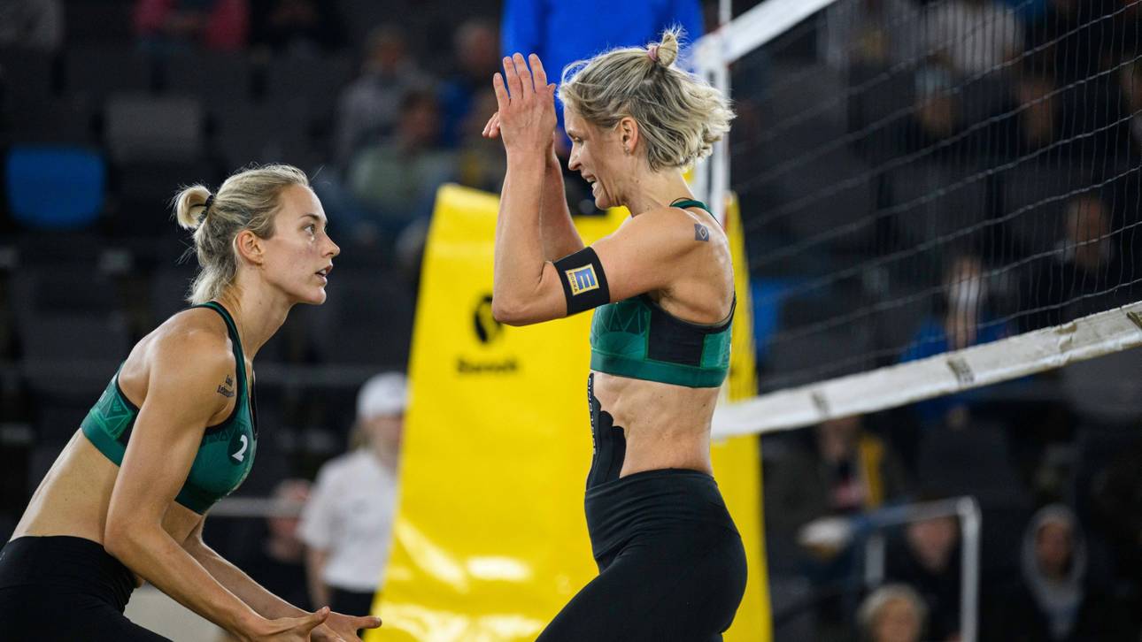 Vier deutsche Duos in der K.o.-Runde