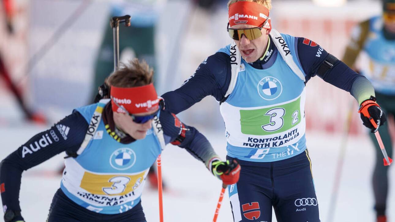 Biathlon-Staffel verpasst Podest klar