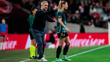 Christian Wück gab im Wembley-Stadion sein Debüt als Coach der DFB-Frauen