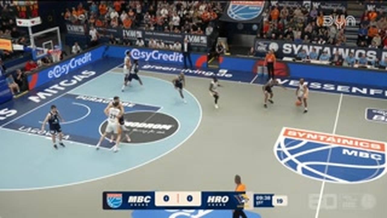 SYNTAINICS MBC - ROSTOCK SEAWOLVES | BBL-Highlights im Video