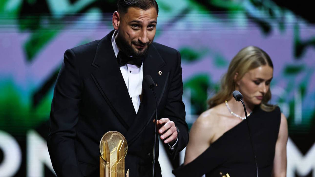 Gianluigi Donnarumma wurde als bester Torhüter ausgezeichnet