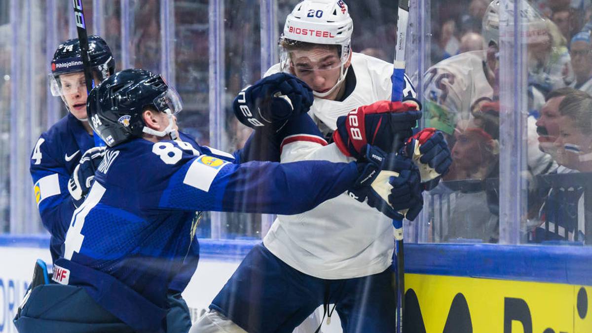 Eishockey-WM Fehlstart für Titelverteidiger Finnland im Kracher gegen USA