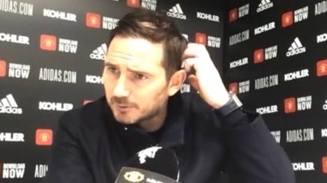 Gegen Manchester United brachte es der FC Chelsea nur zu einem 0:0, dennoch war Blues-Trainer Frank Lampard zufrieden. Vor allem auch mit der bisherigen Saisonleistung von Timo Werner.