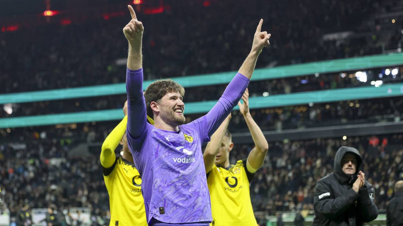 BVB-Torhüter Gregor Kobel hielt den letzten Elfmeter