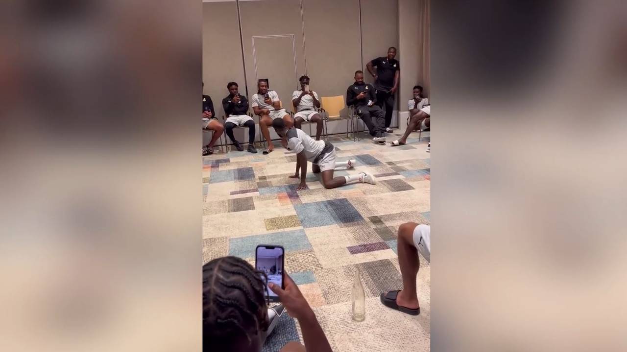 Inaki Williams mit Twerk-Show: Ghanaische Nationalspieler feiern mit Tanzeinlage