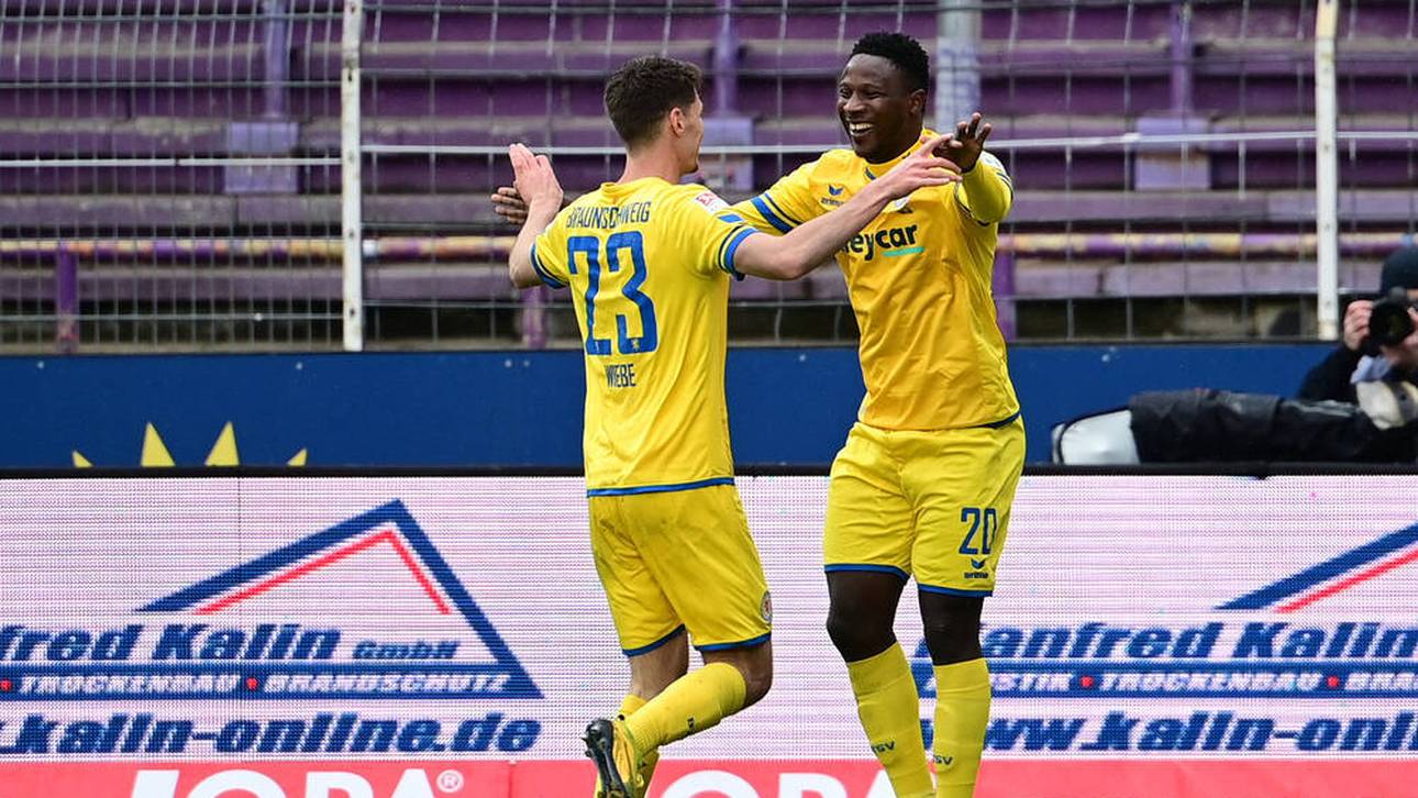 Braunschweig mit Befreiungsschlag