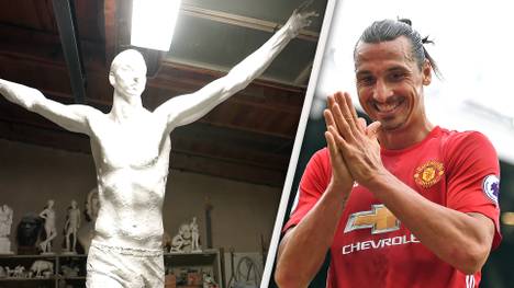 Statue für Zlatan Ibrahimovic