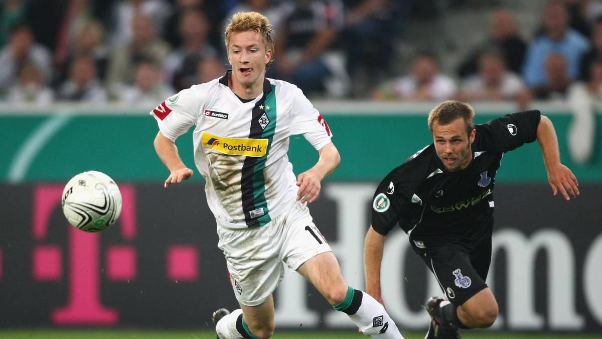 BORUSSIA MÖNCHENGLADBACH (hier Marco Reus, l.): 52 Jahre - seit 2008/09