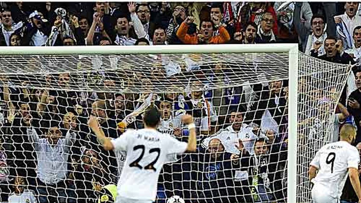 Denn ein Tor lässt das Rückspiel für die Bayern zu einem Tanz auf der Rasierklinge werden: Karim Benzema von Real Madrid erzielt im Hinspiel den einzigen Treffer