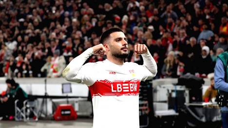 Deniz Undav ist in dieser Saison der mit Abstand treffsicherste deutsche Stürmer. Wenn es darum geht, wer bei der WM vorne als Mittelstürmer für Deutschland spielen soll, scheint der Stuttgarter aber nicht die besten Karten zu haben.