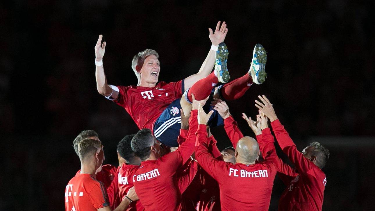 Schweinsteiger bei Abschied mit Tor