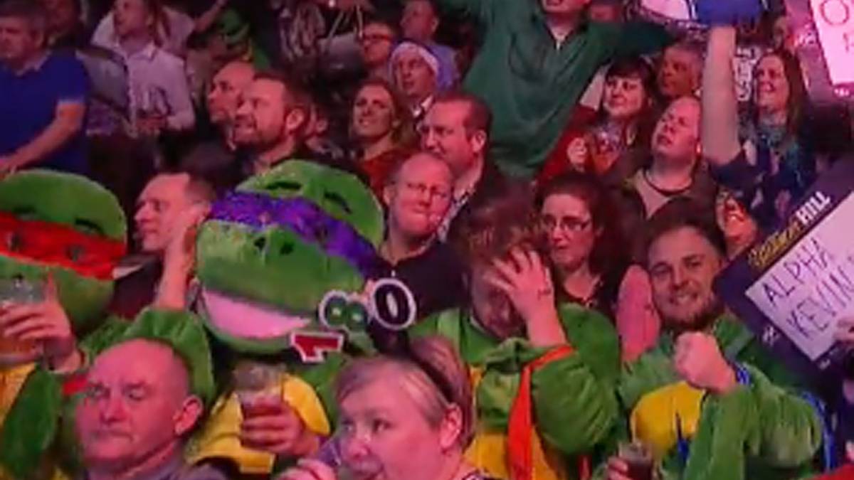 Auch die Teenage Mutant Ninja Turtles sind vor Ort