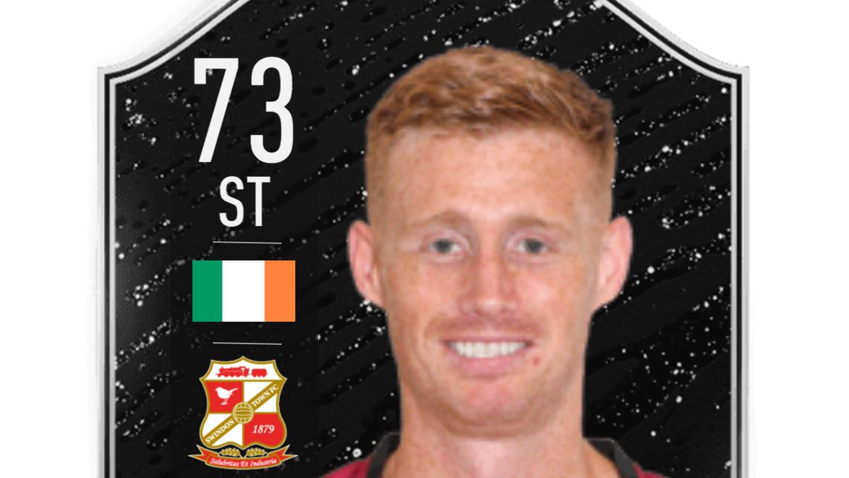 Eoin Doyle (Swindon Town), Stürmer: 73 (+10); Basis-Karte Bronze Non Rare: 63