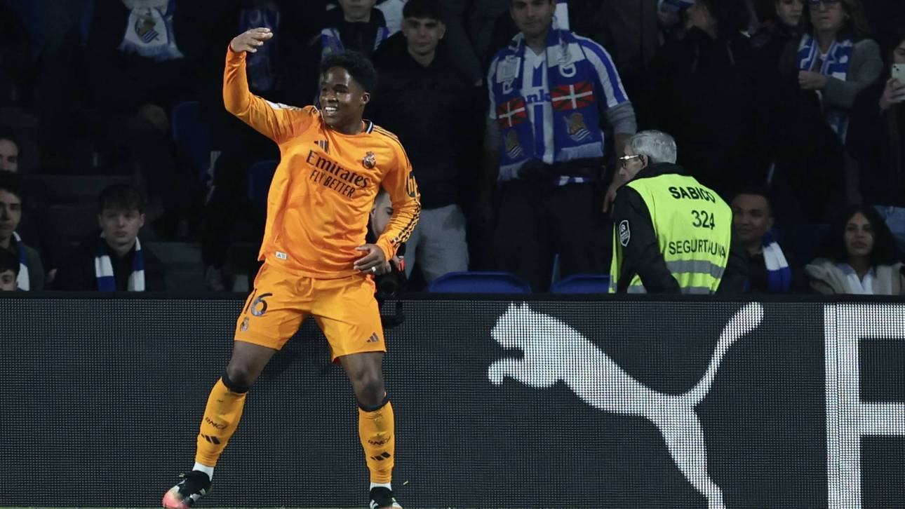 Endrick konnte sich im Pokal für Real beweisen