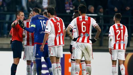 Anderlecht v Olympiakos FC - UEFA Europa League Round of 32: First Leg