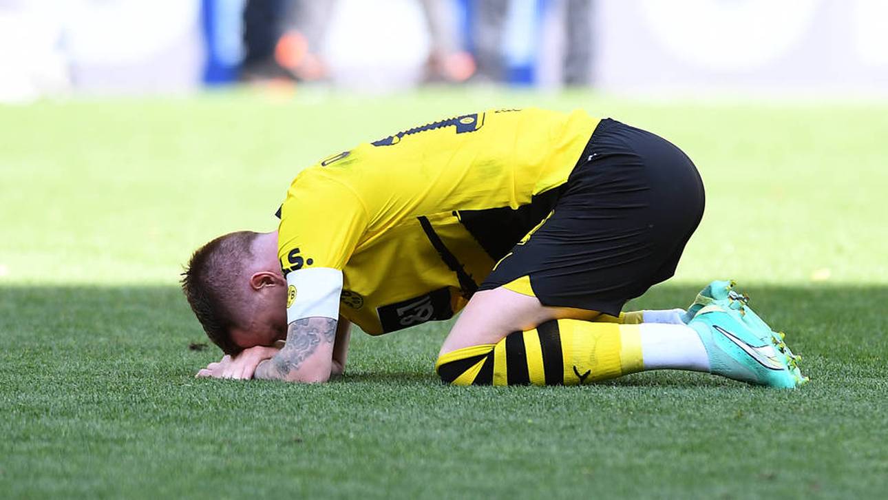 Marco Reus nach der verpassten Meisterschaft mit dem BVB