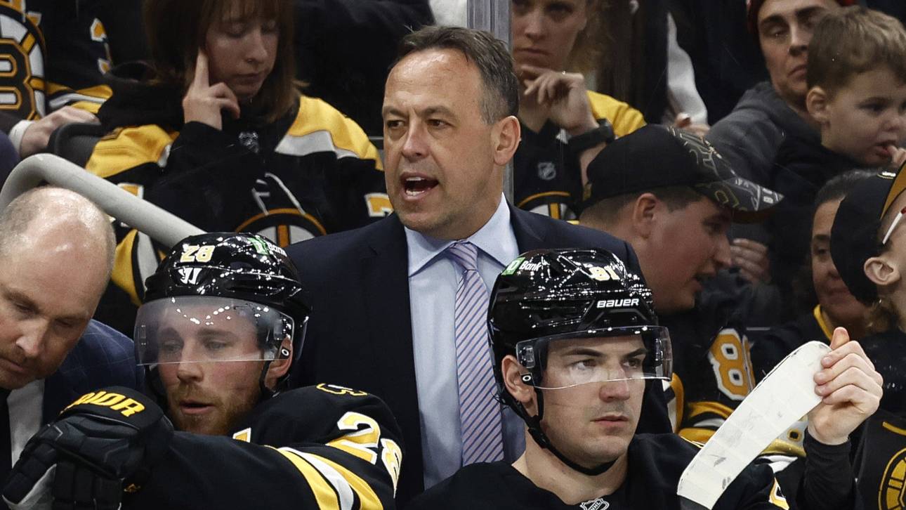 Marco Sturm trainiert seit dem NHL-Saisonstart die Boston Bruins