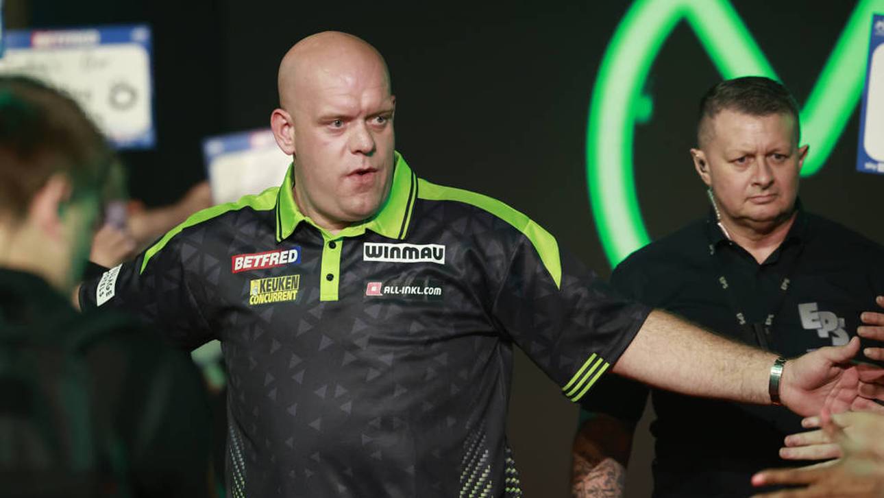 Van Gerwen überrascht mit Absage