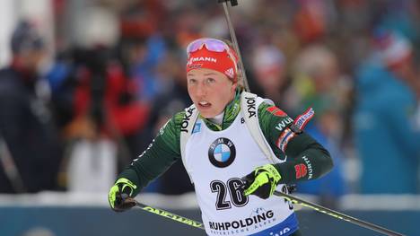 Laura Dahlmeier gewann bei Olympia 2018 zwei Goldmedaillen