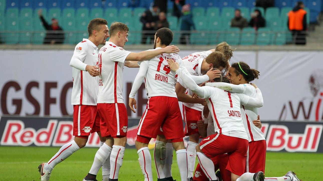 Leipzig klettert an die Spitze