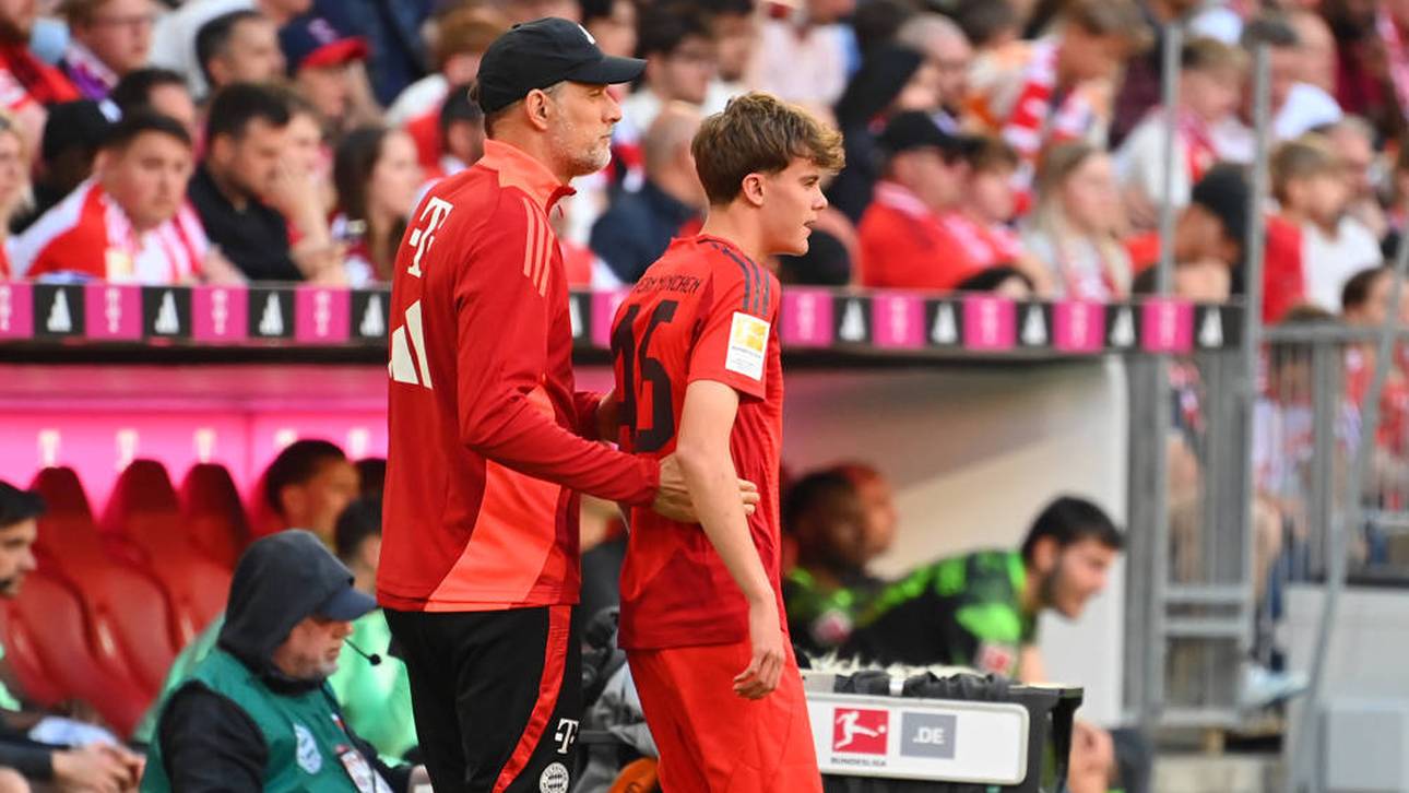 Jonathan Asp Jensen feierte unter Thomas Tuchel sein Debüt bei den Bayern-Profis