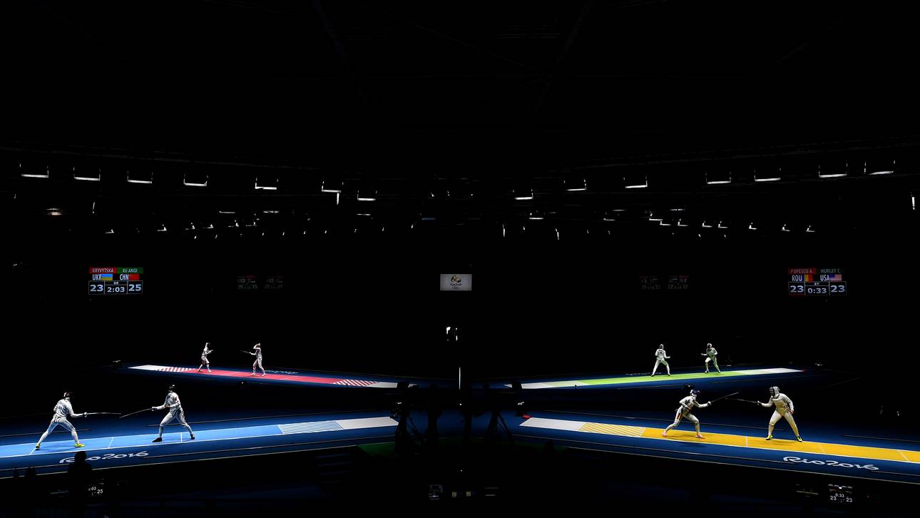 Medaillen-Coup beim Degenfechten