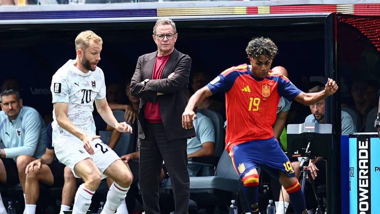 Ralf Rangnick musste sich Yamal und Co. geschlagen geben