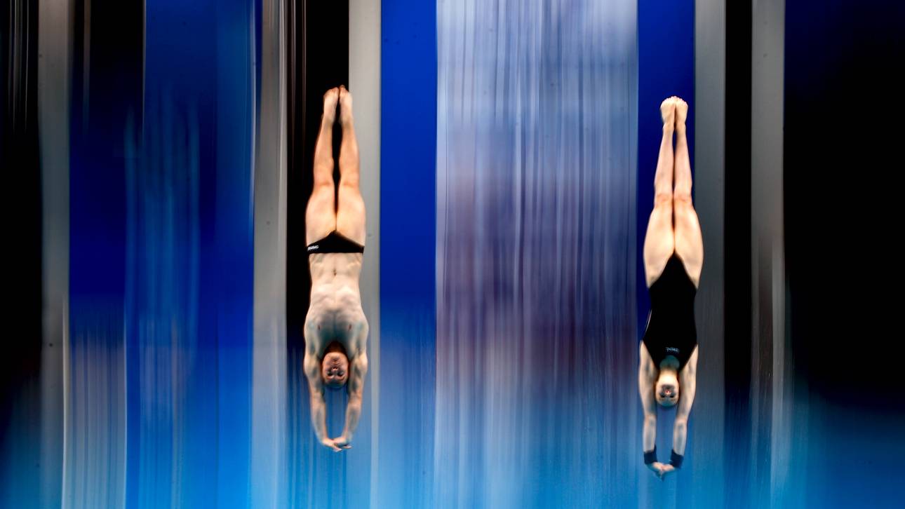 EM-Bronze für Wasserspringer