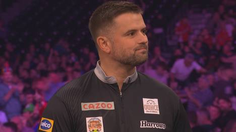 Nathan Rafferty schlägt im letzten Gruppenspiel der Gruppe G des Grand Slam of Darts Luke Woodhouse mit 5:4. Woodhouse verpasst damit den Einzug in Runde 2.