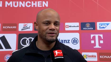 Der FC Bayern könnte am nächsten Wochenende in Leipzig aus eigener Kraft Meister werden. Doch Harry Kane wird fehlen - ausgerechnet bei einem Spiel um den Titel. Trainer Vincent Kompany spricht über das Fehlen seines Stürmers. 