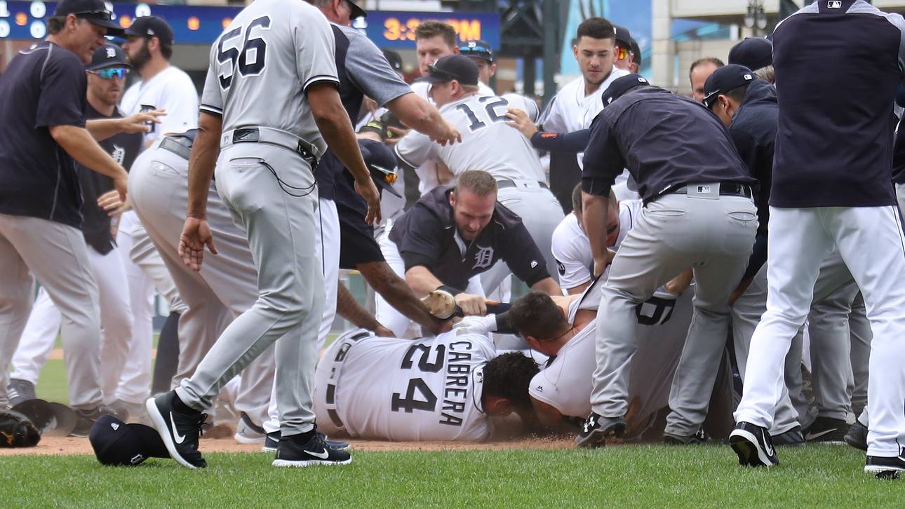 Wilde Schlägerei bei Yankees-Pleite