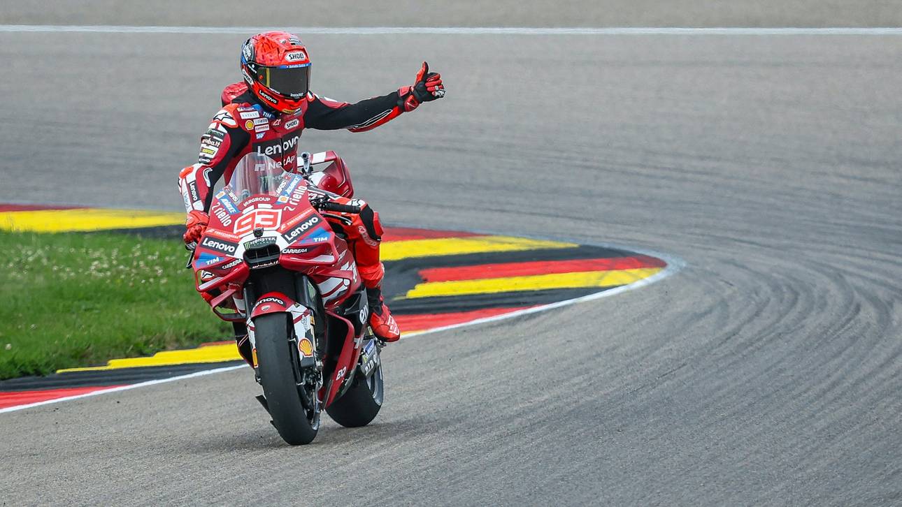 Rekordmann Márquez feiert am Sachsenring