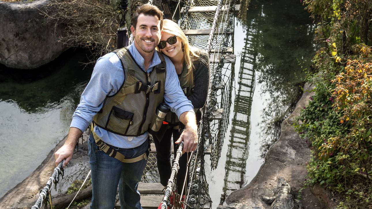 Kate Upton und Freund Justin Verlander im Disney-Park