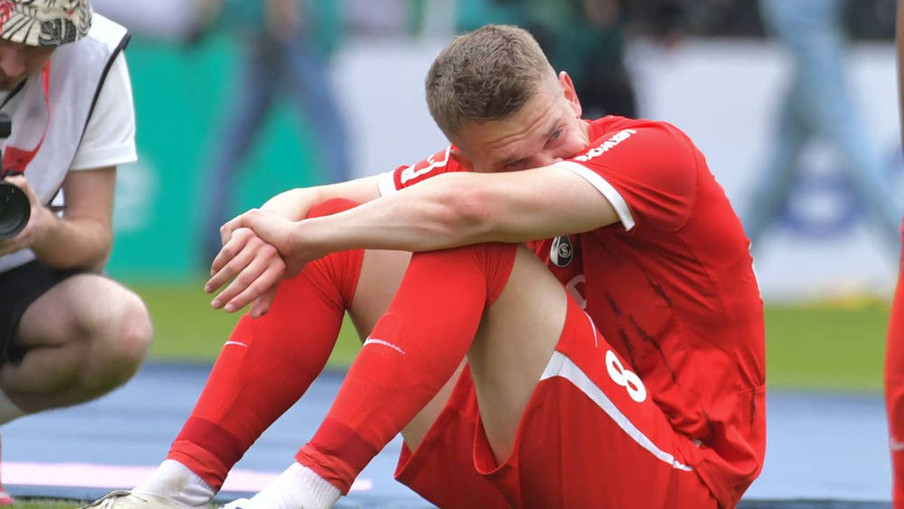 Matthias Ginter vergoss nach der verpassten CL-Quali mit dem SC Freiburg Tränen