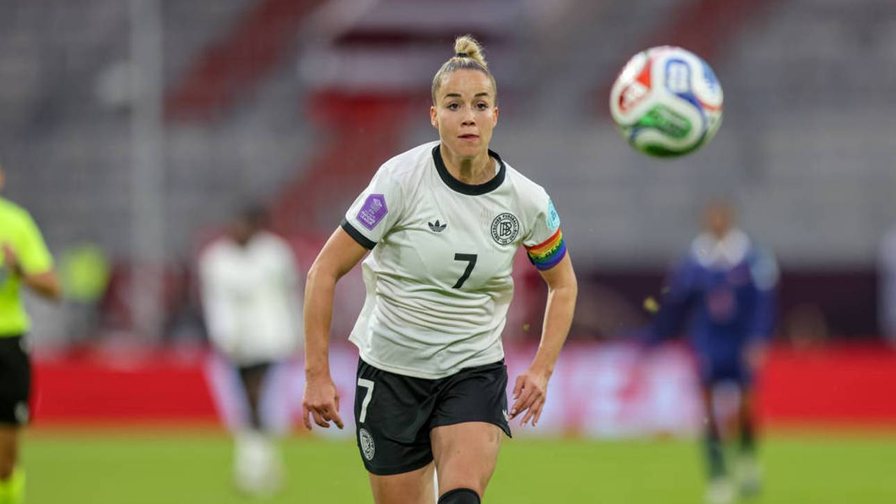 Giulia Gwinn spielte erstmals seit der EM wieder für die DFB-Frauen