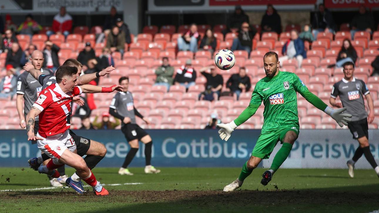 Cottbus patzt im Aufstiegsrennen erneut
