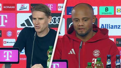 Leroy Sané ist aktuell gut in Form. Trainer Vincent Kompany und Sportdirektor Christoph Freund sprechen über den Bayern-Star.