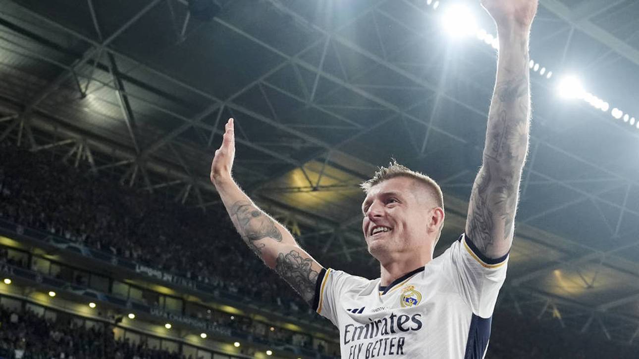 Toni Kroos überzeugt in seinem letzten Real-Spiel