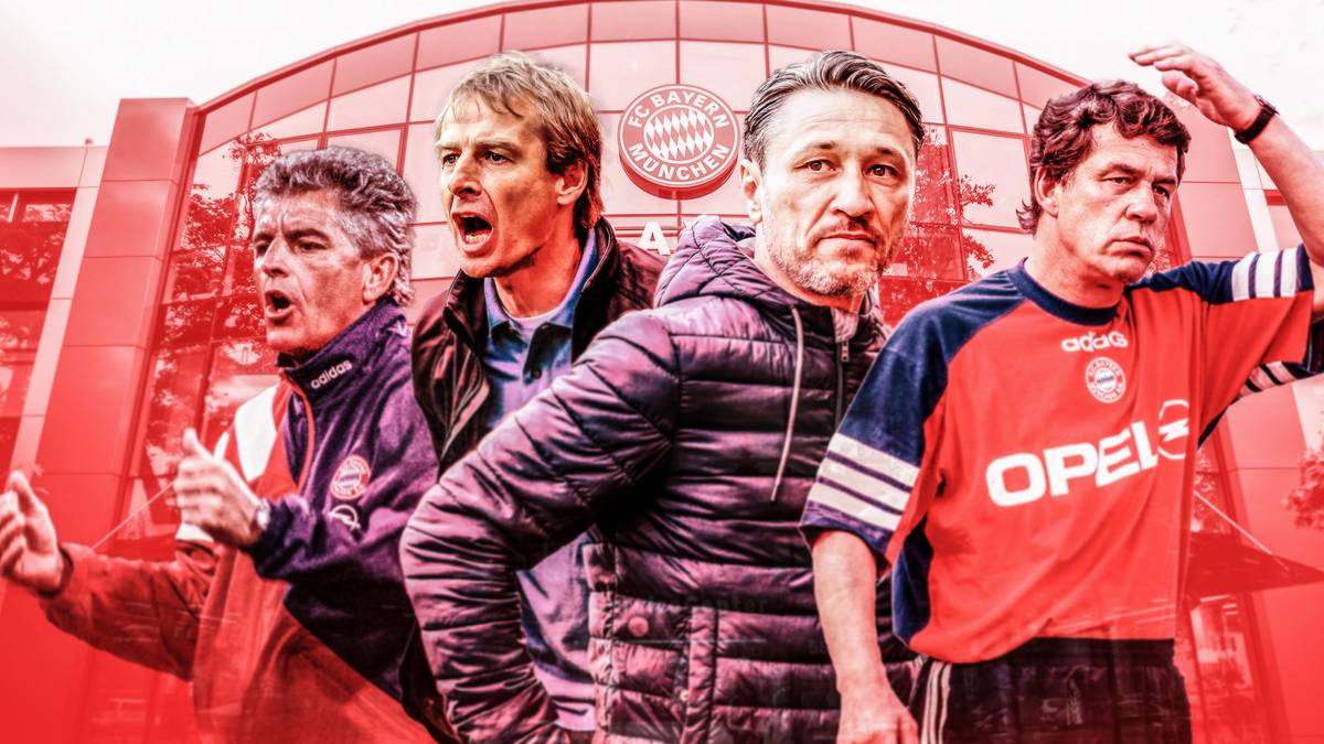 Niko Kovac und die Trainer des FC Bayern